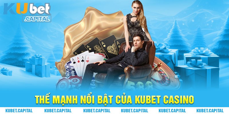 Thiết kế Kubet Casino ấn tượng